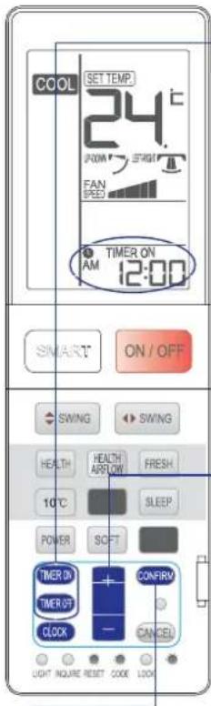 HAIER AS12SB1HRA - TIMER Operation - 1