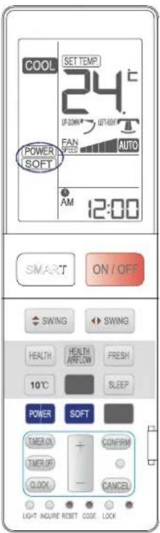 HAIER AS09SH1ERA - Uso della funzione Potente/Silenzioso - 1