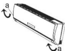 HISENSE AST12UW4SVETG10 - ♦ Mantenimiento del panel frontal - 3
