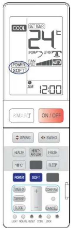 HAIER 1U09EH1ERA - ■ POWER/SOFT Operation - 1