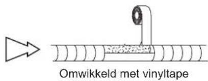 HISENSE AST12UW4RXXQA - Een gat boren voor de leiding - 4