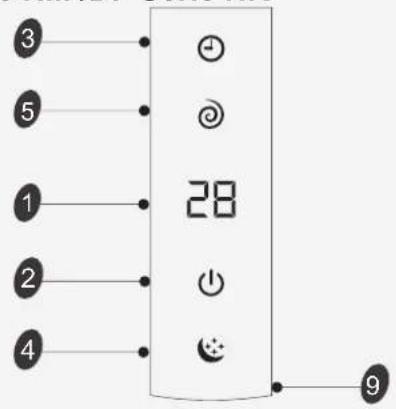 HISENSE AST09UW4SVETG10 - Introduzione del display - 2