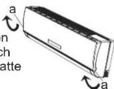 HISENSE AST09UW4RXXQA - ♦ Wartung der Frontplatte - 3