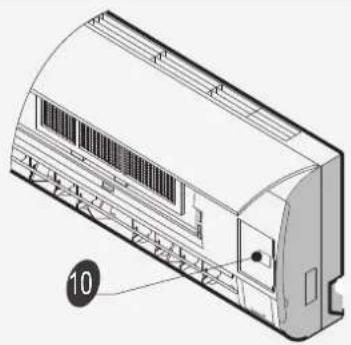 HISENSE AS09UW4SVPSC5WiFi - Botão de emergência - 2