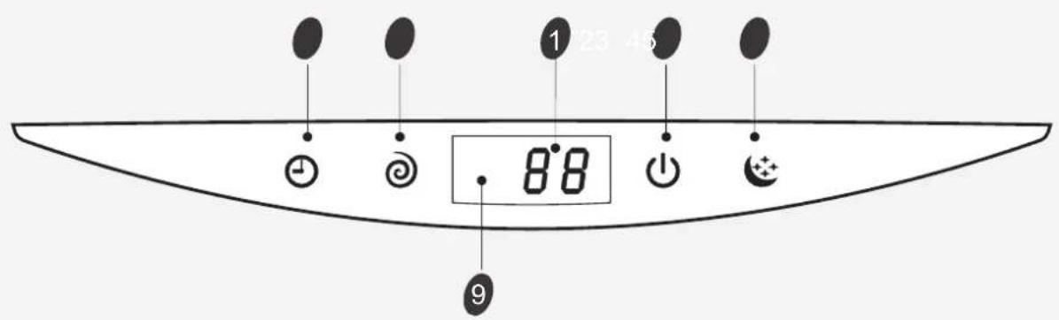 HISENSE AS09UW4SVPSC5WiFi - Introdução de exibição - 3