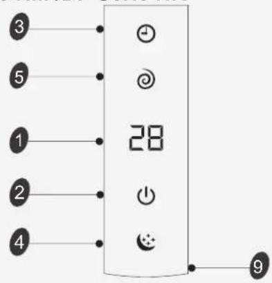 HISENSE AS09UW4SVPSC5WiFi - Introduzione del display - 2