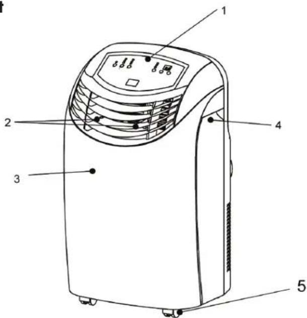 AMANA AP076E - Parties et Caracteristiques - 1