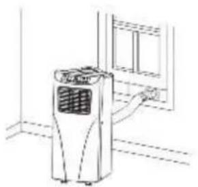 SUNTEC Impress 27+ - Installation des Abluftschlauches, Abb. 2 und 3 - 1