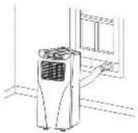 SUNTEC Impress 20+ - installation du tuyau de sortie d'air, fig. 2 et 3 - 1