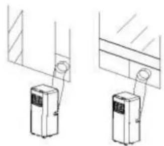SUNTEC Impress 20+ - Instalarea furtunului de evacuare a aerului uzat, fig. 2 3 - 2