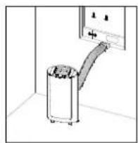 SUNTEC Fusion 15000+ - Attach the exhaust hose to the window kit - 2