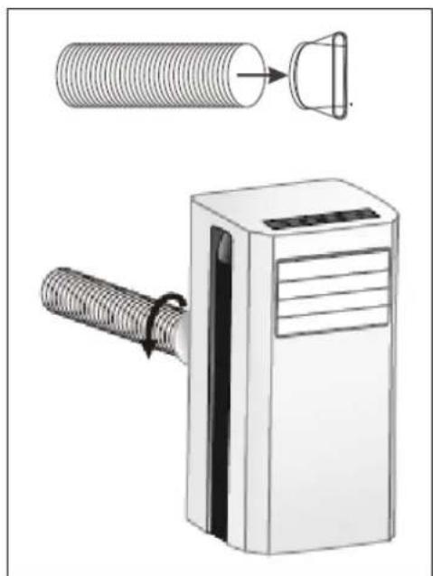 Eurom Polar 9000 - Fastening the window beam - 2