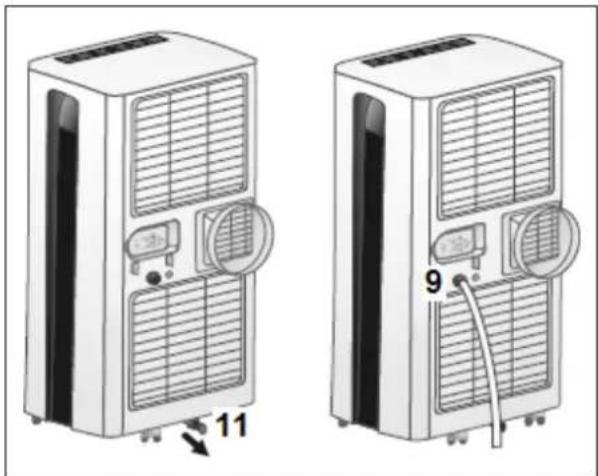 Eurom Polar 9000 - Water outlet - 1