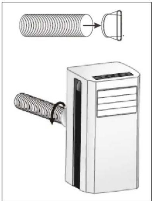 Eurom Polar 9000 - Fixation barre de fenêtre - 2