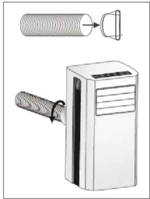 Eurom Polar 7000 - Fastening the window beam - 2
