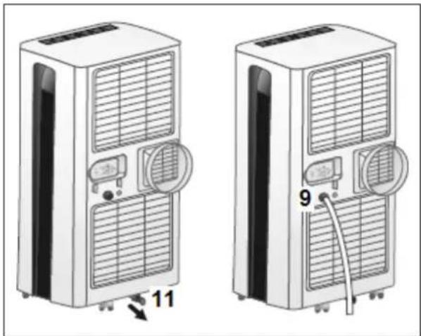 Eurom Polar 7000 - Water outlet - 1