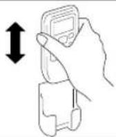 MITSUBISHI SRK60ZJXS - Impiego del supporto per il telecomando - 1