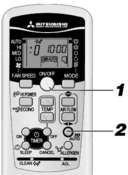 MITSUBISHI SRK60ZJXS - 3D AUTO werkingsmodus - 1