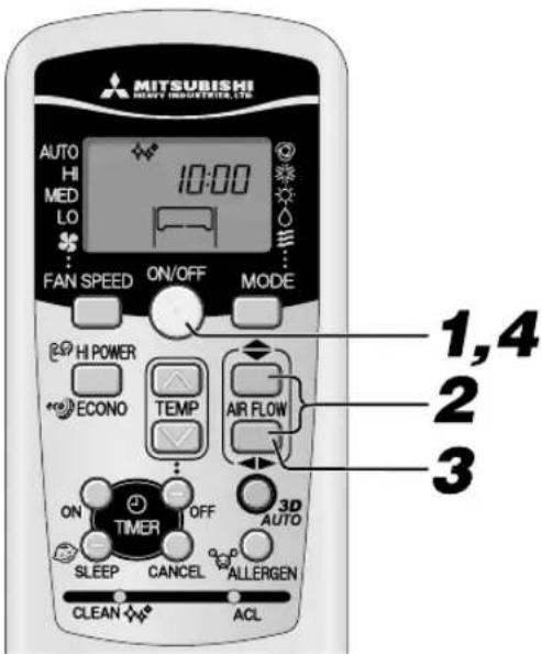 MITSUBISHI SRK60ZJXS - Impostazione della posizione di installazione - 1