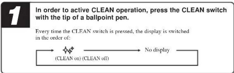 MITSUBISHI SRK35ZJXS - SELF CLEAN operation - 2