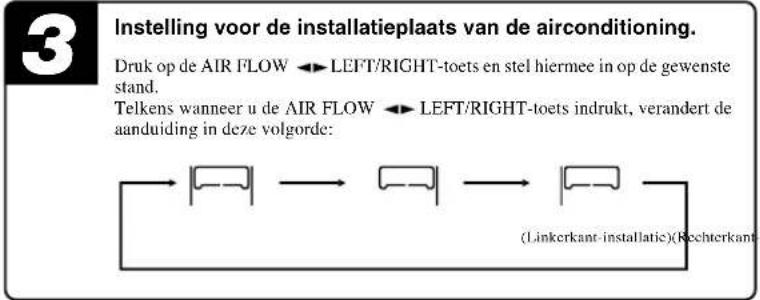 MITSUBISHI SRK35ZJXS - Instelling voor de installatieplaats - 3