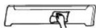 MITSUBISHI SRK35ZJXS - Limpar o painel de entrada de ar - 1