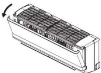 MITSUBISHI SRK35ZJXS - - Do not touch the air inlet panel while it is operating. - 1