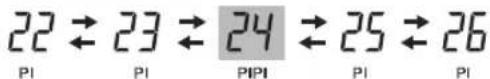 MITSUBISHI SRK35ZJXS - Preset temperature - 1