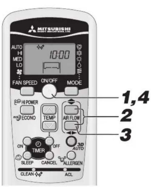 MITSUBISHI SRK35ZJXS - Installation location setting - 1