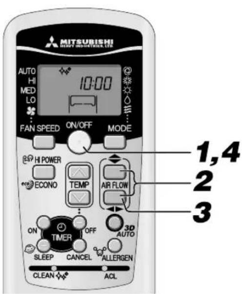 MITSUBISHI SRK25ZJXS - Configuration en fonction du lieu d'installation - 1