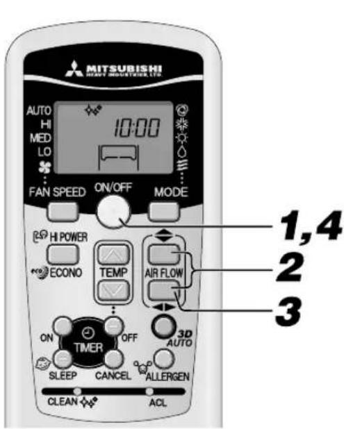 MITSUBISHI SRK25ZJXS - Installationsort-Einstellung - 1