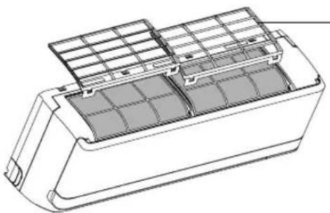 MITSUBISHI SRK25ZJXS - Naam en functie van de onderdelen - 2