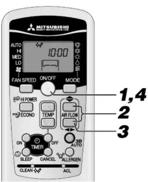 MITSUBISHI SRK50ZJXS - Ajuste para o local da instalação - 1