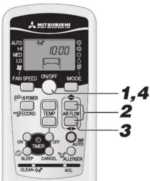 MITSUBISHI SRK20ZJXS - Installation location setting - 1