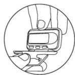 TIMEX W180M621 - COMMENT PORTER LE PODOMÉTRE - 1