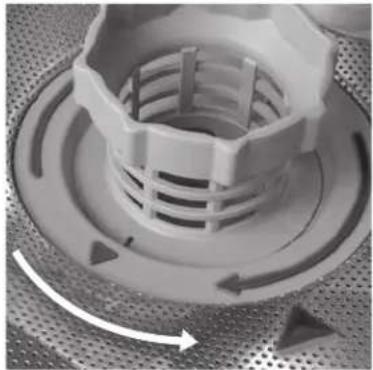 THERMADOR DWHD94EP - To reinstall the bottom spray arm: - 4