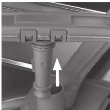 THERMADOR DWHD94EP - To reinstall the bottom spray arm: - 3