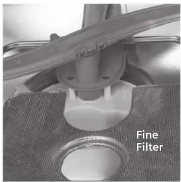 THERMADOR DWHD94EP - To reinstall the bottom spray arm: - 6