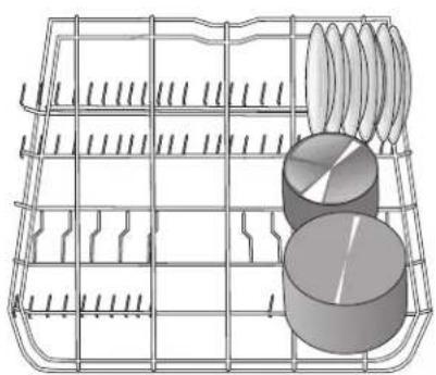 THERMADOR DWHD64CS - Chargement du panier inférieur - 1