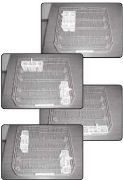 THERMADOR DWHD64CS - To split the Flexible Silverware Basket: - 2