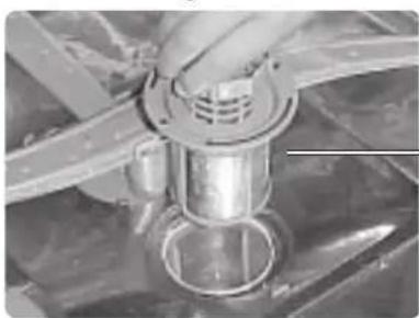 THERMADOR DWHD64CS - To Remove the Large Object Trap/Cylinder Filter Assembly: - 2