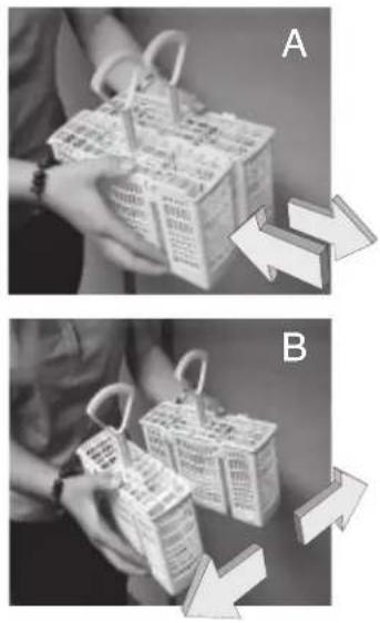 THERMADOR DWHD64CP - Pour séparer le panier à ustensiles flexible : - 1