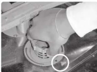 THERMADOR DWHD64CP - Pour réinstaller le système de filtration : - 1