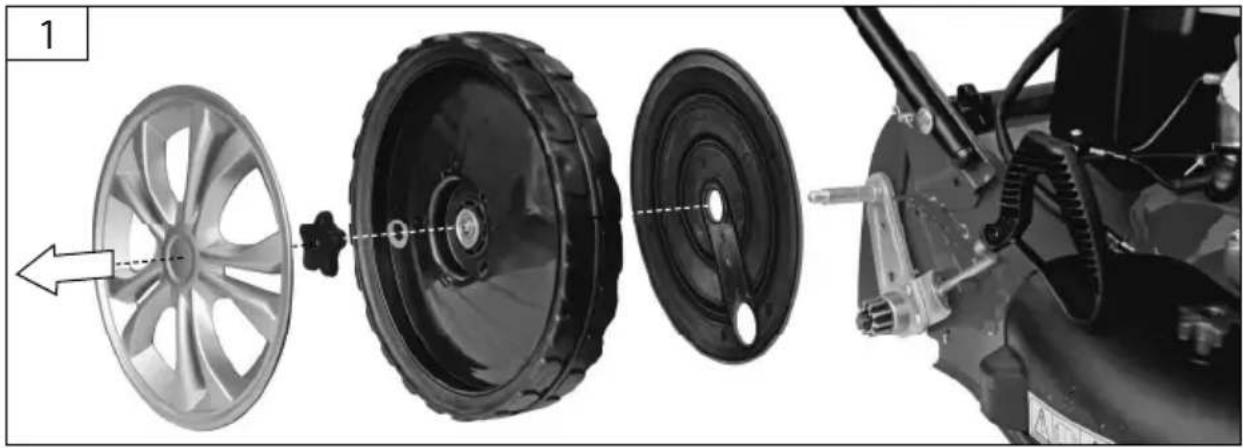 Güde Big Wheeler 560 Mega BS - DE Ölstand kontrollieren - 64