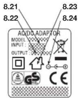STIGA ST 4620A - - Etichetta dell'accumulatore - 3