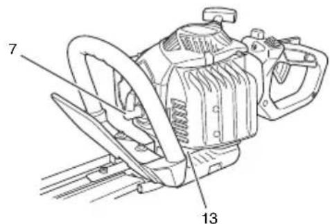 HITACHI CH 22ECP - TEILEBEZEICHNUNGEN - 2