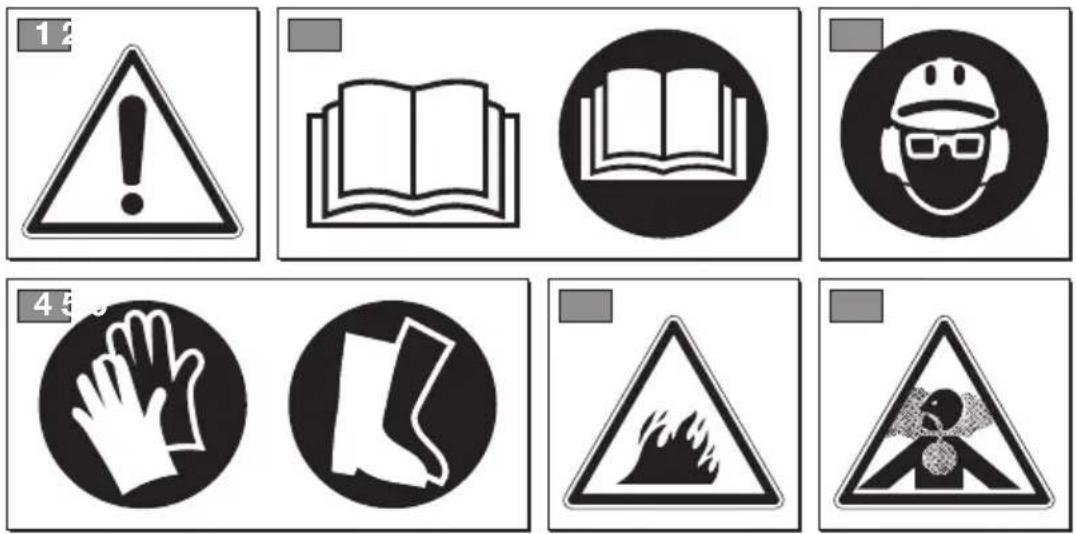 STIGA SHM 170 - SYMBOLIT - 1
