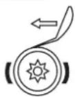 MAKITA EA3501S - 6-5. Chain brake (Fig. 50) - 1