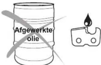 MAKITA EA3500S - Belangrijke aanwijzing aangaande bio-olie voor zaagkettingen - 1