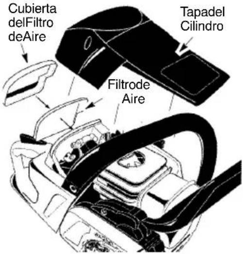 MCCULLOCH CS 400T - Limpiezadelfiltrodeaire: - 1
